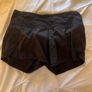 Black lulu shorts